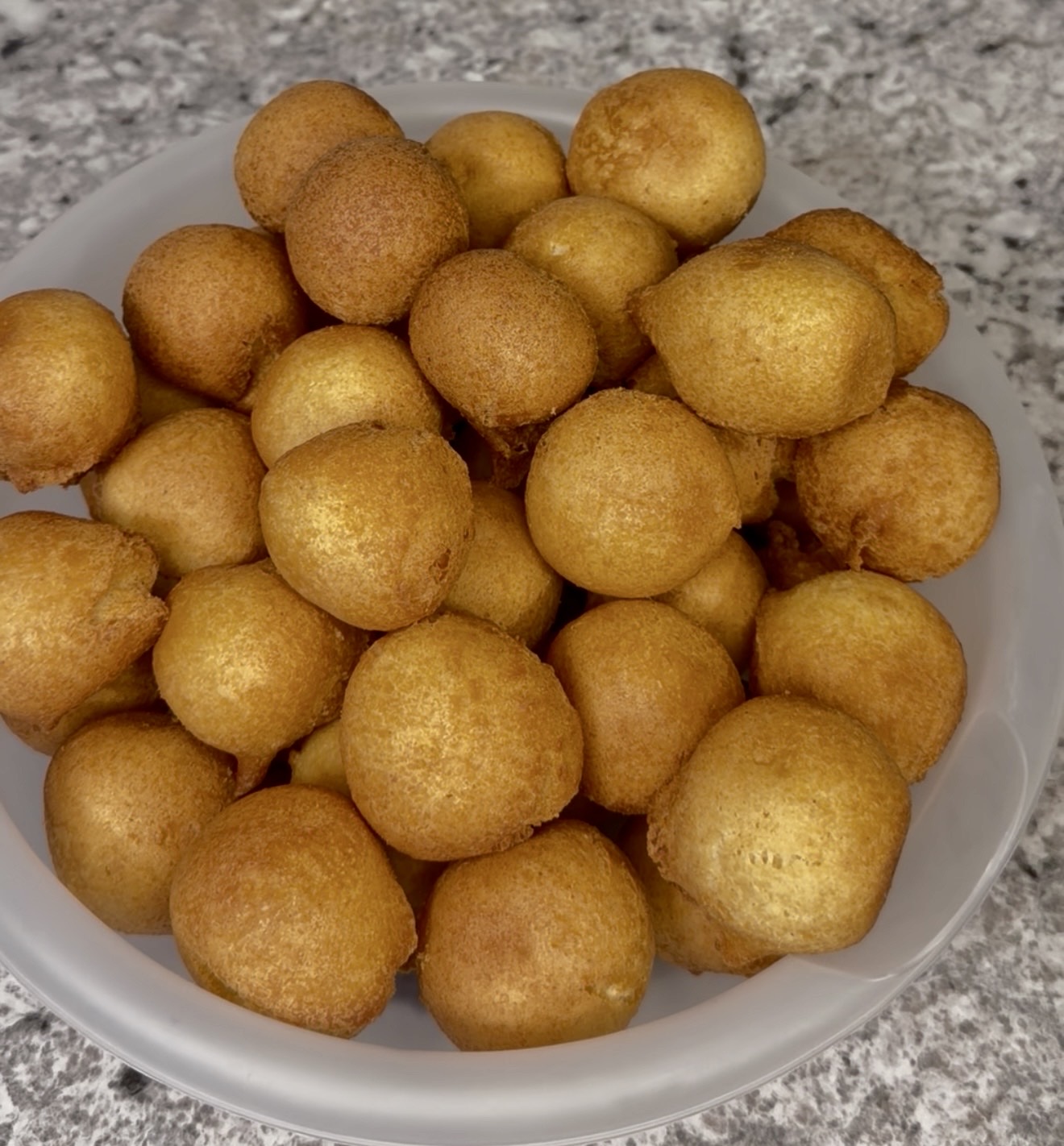 Golden drop doughnuts